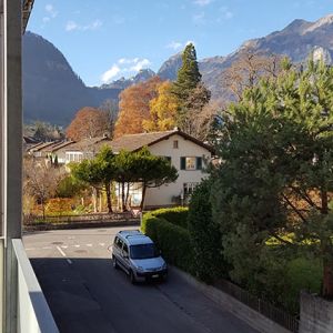 Aussicht von Balkon
